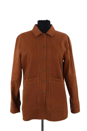 Veste Sézane Marron en Coton, taille S - Seconde Main