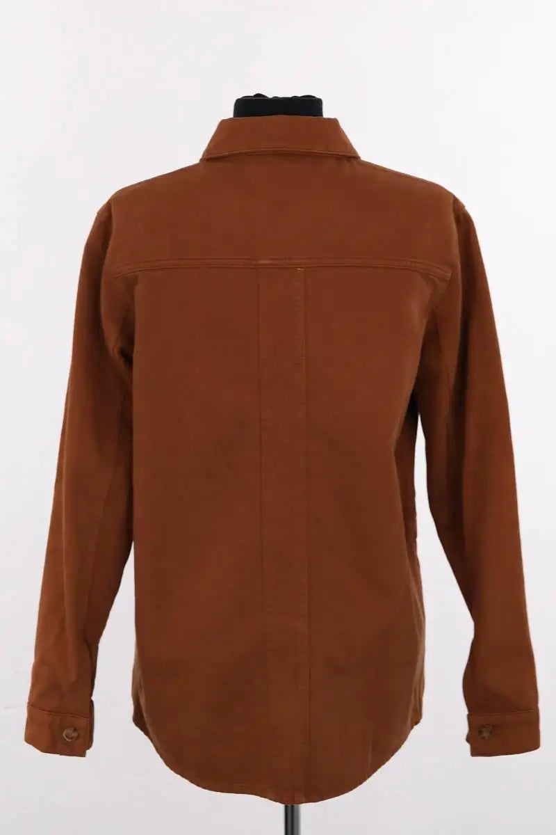 Veste Sézane Marron en Coton