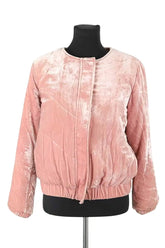 Veste Sézane Rose en Viscose, taille S - Seconde Main