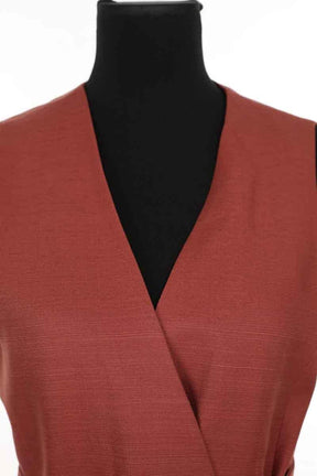Veste Sézane veste antonia, bois de rose foncé Rouge en Viscose