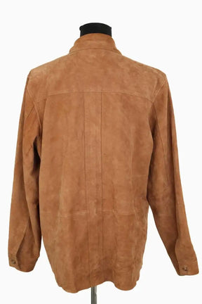 Veste Sézane Will Camel en Daim