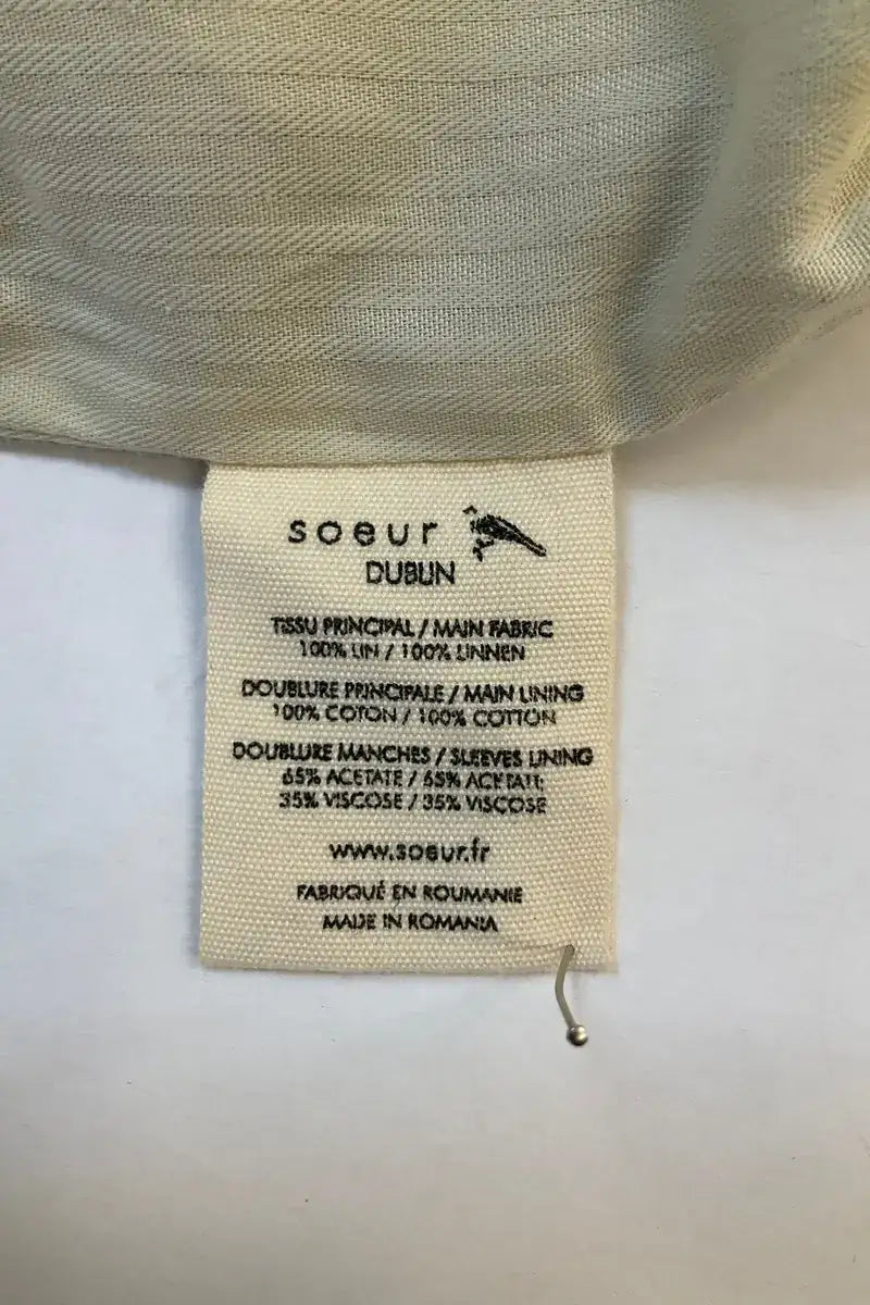 Veste Soeur Beige en Lin