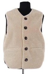 Veste Soeur Beige en Synthétique, taille S - Seconde Main