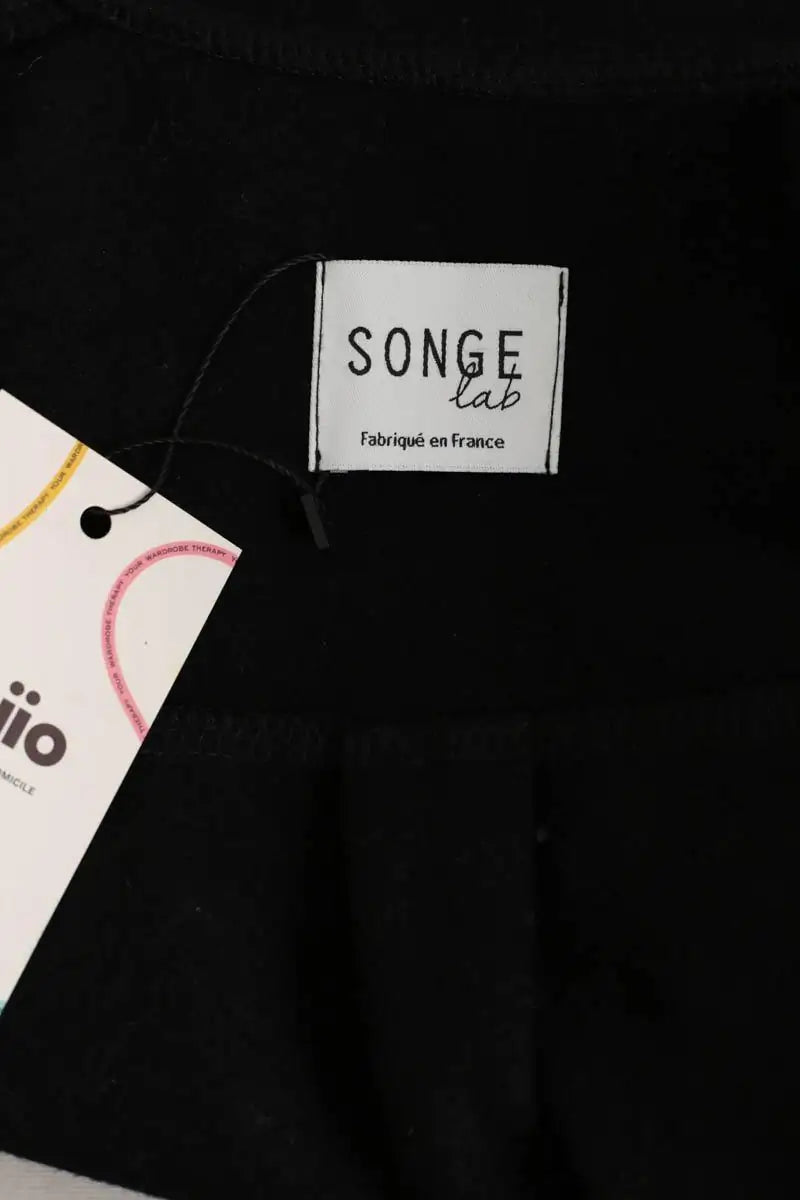 Veste Songe Lab Noir en Laine