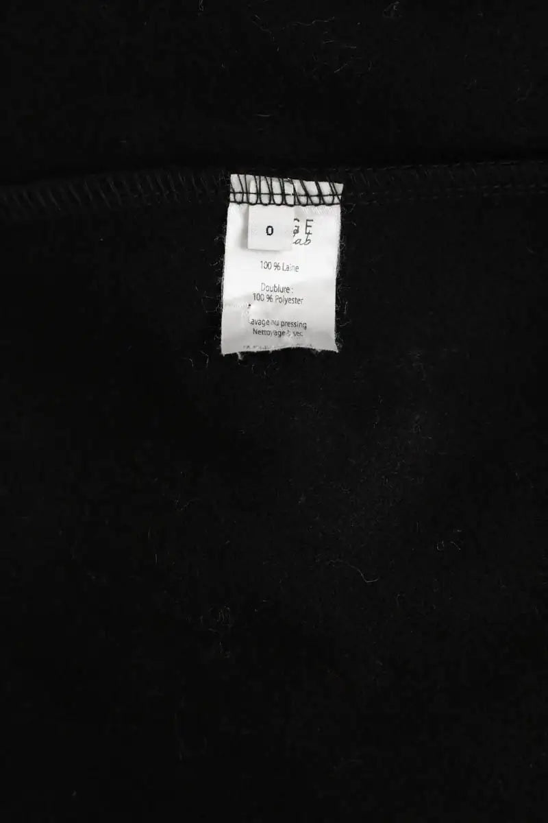 Veste Songe Lab Noir en Laine