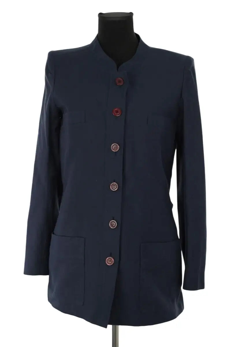 Veste Sonia Rykiel Bleu en Coton, taille M - Seconde Main