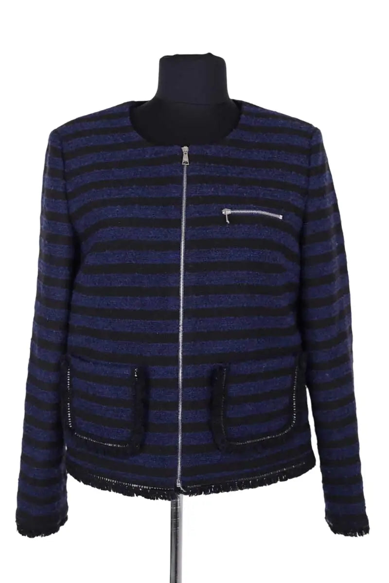 Veste Sonia Rykiel Marine en Synthétique, taille M - Seconde Main
