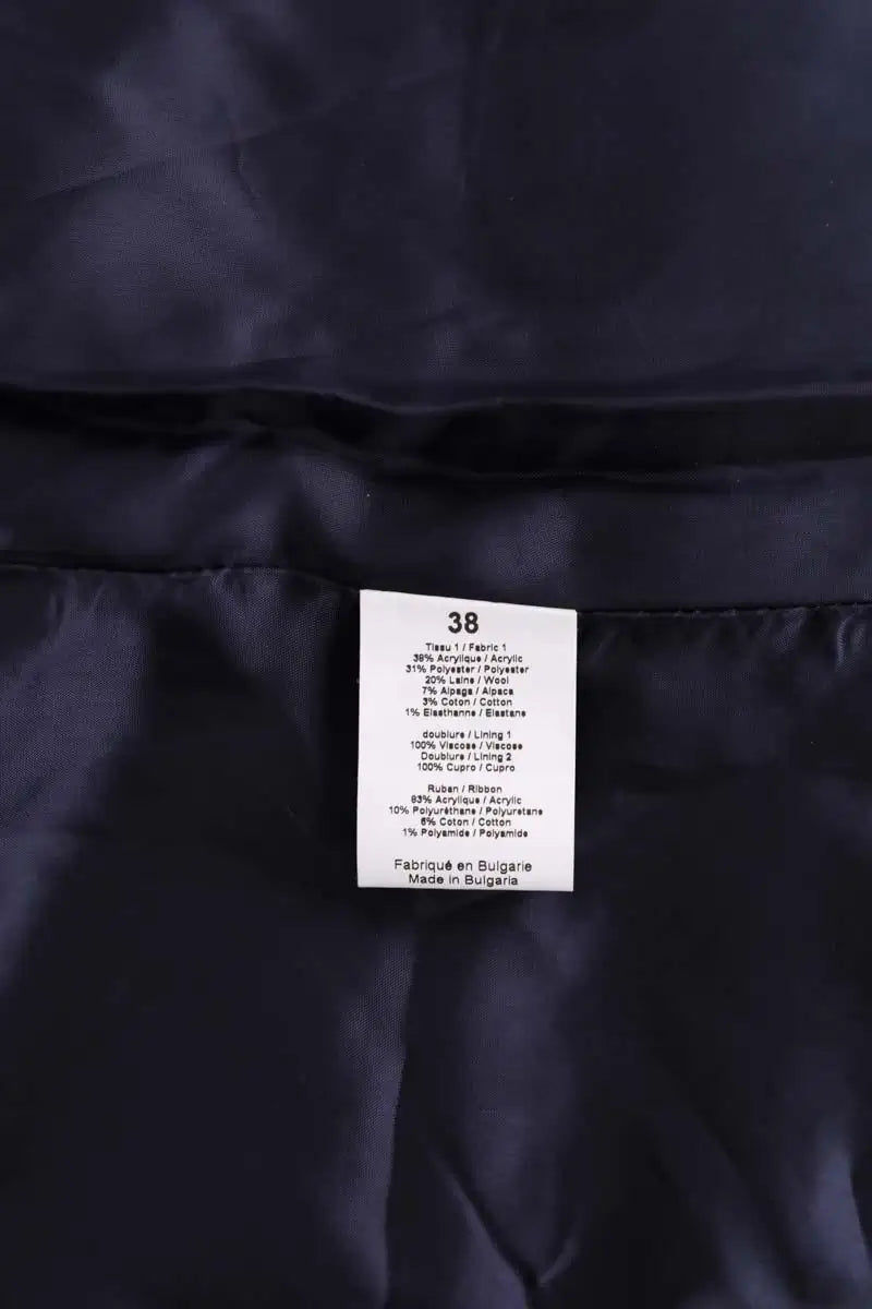 Veste Sonia Rykiel Marine en Synthétique