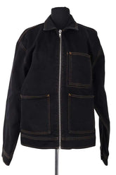 Veste Stüssy Noir en Coton, taille M - Seconde Main