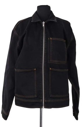 Veste Stüssy Noir en Coton, taille M - Seconde Main