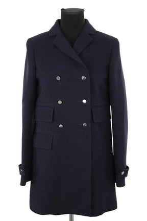 Veste Tara Jarmon Bleu en Coton, taille S - Seconde Main