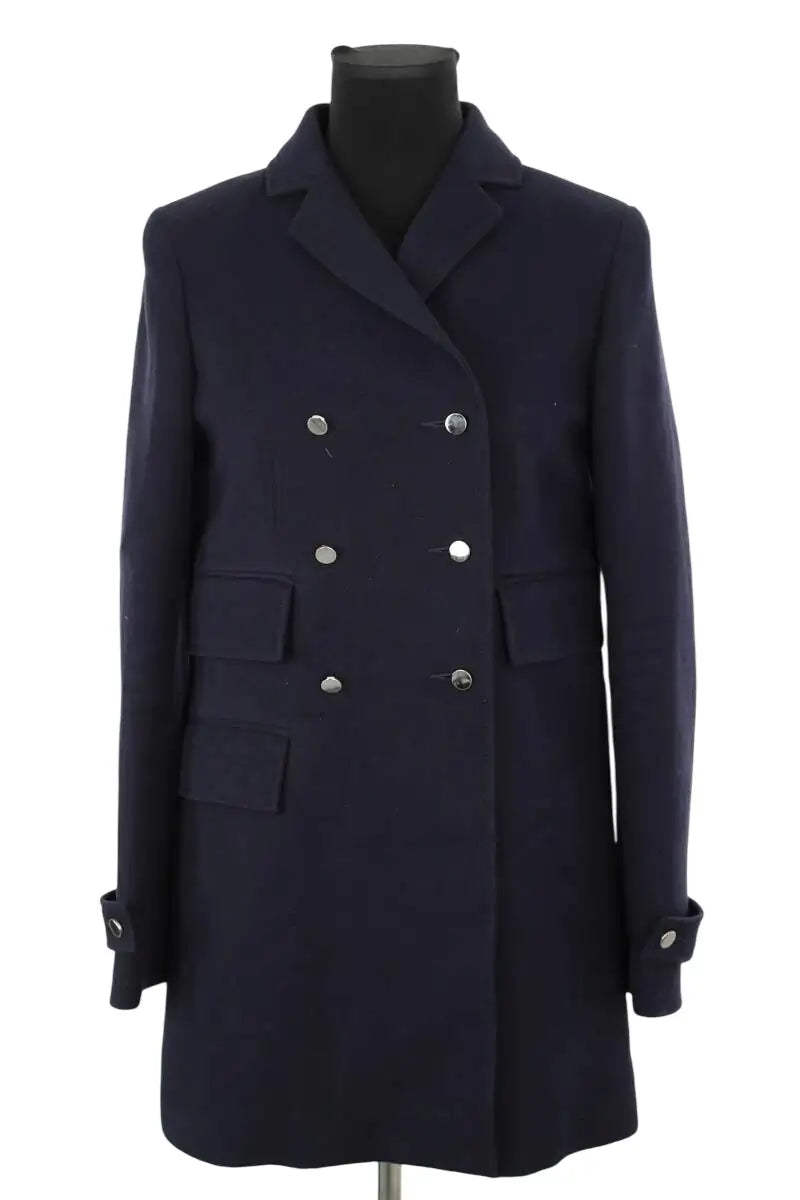 Veste Tara Jarmon Bleu en Coton, taille S - Seconde Main
