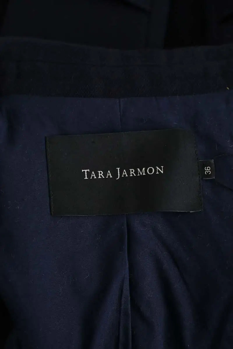 Veste Tara Jarmon Bleu en Coton