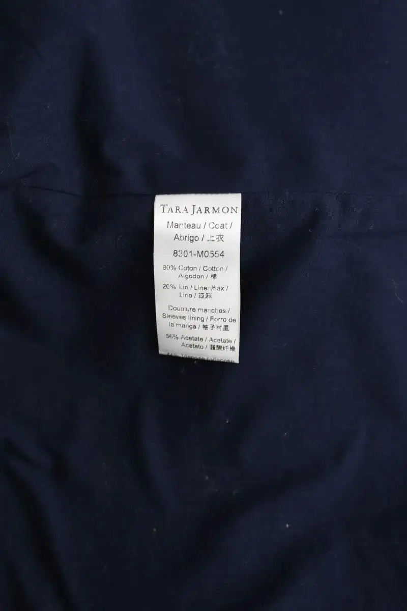 Veste Tara Jarmon Bleu en Coton