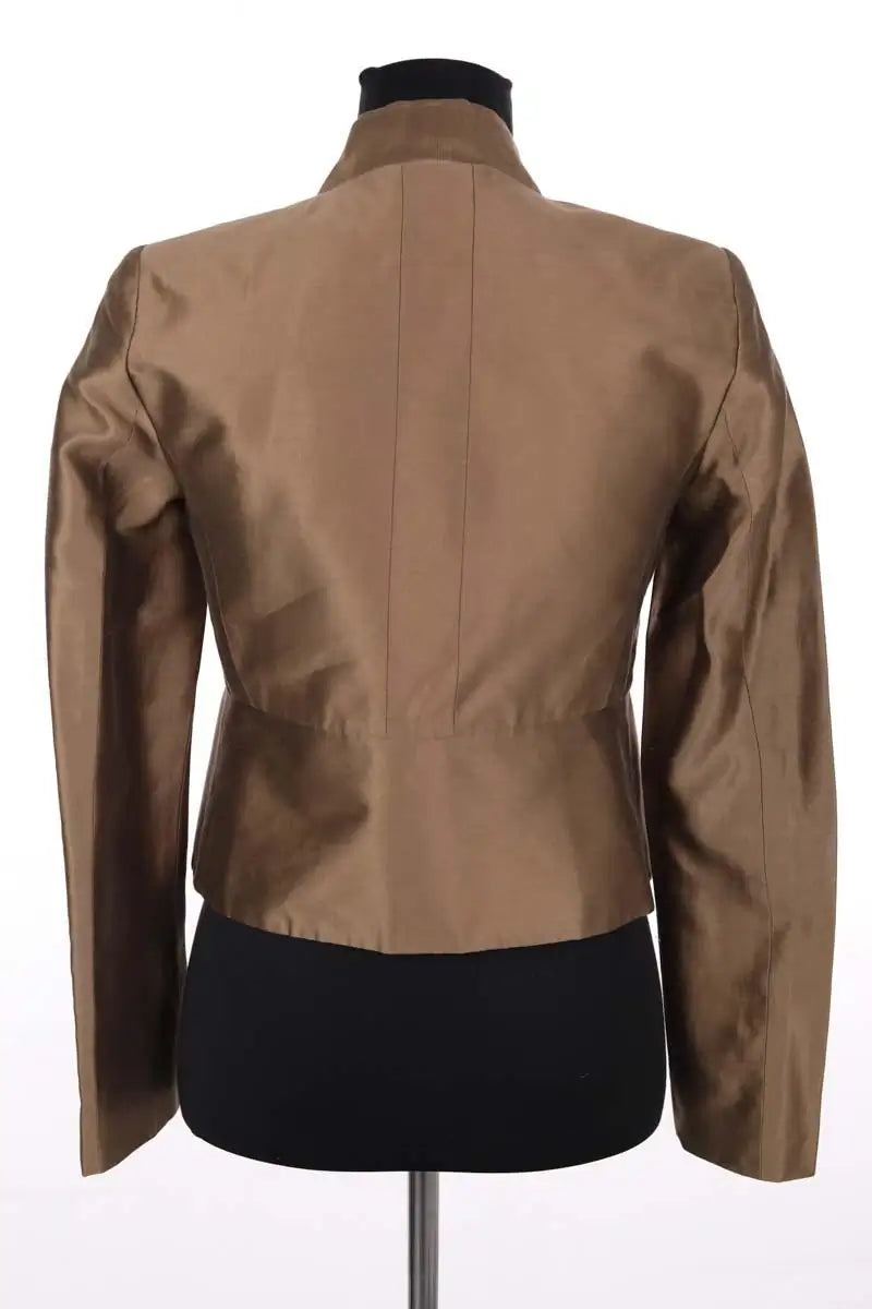 Veste Tara Jarmon Kaki en Coton