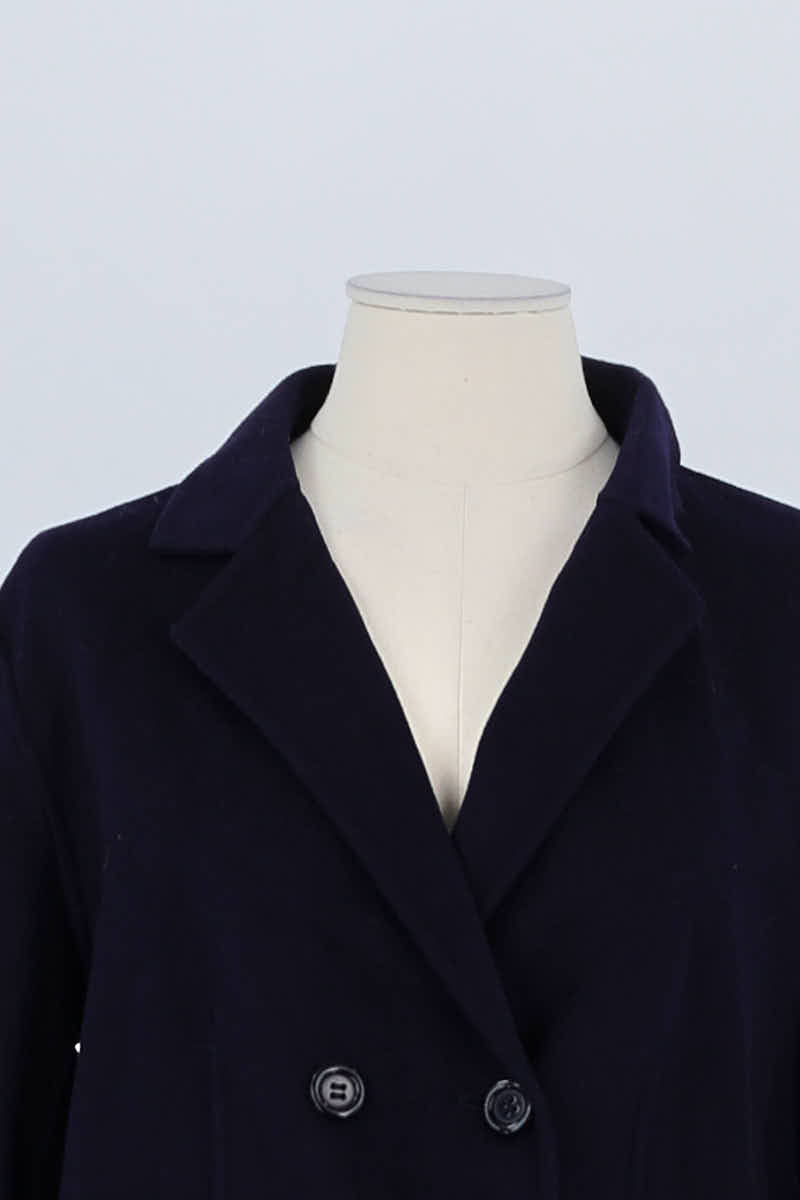 Veste Tara Jarmon Marine en Laine