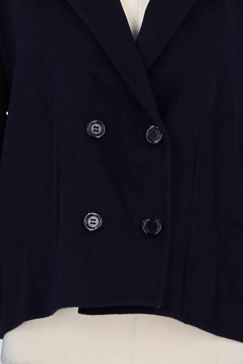 Veste Tara Jarmon Marine en Laine