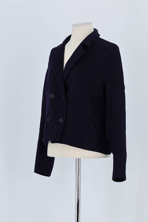 Veste Tara Jarmon Marine en Laine