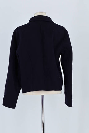 Veste Tara Jarmon Marine en Laine