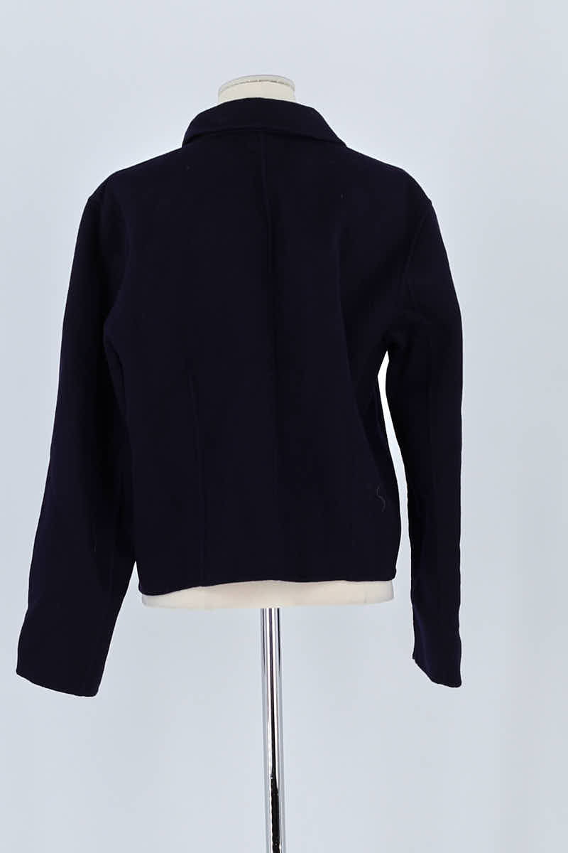 Veste Tara Jarmon Marine en Laine