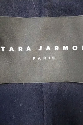 Veste Tara Jarmon Marine en Laine