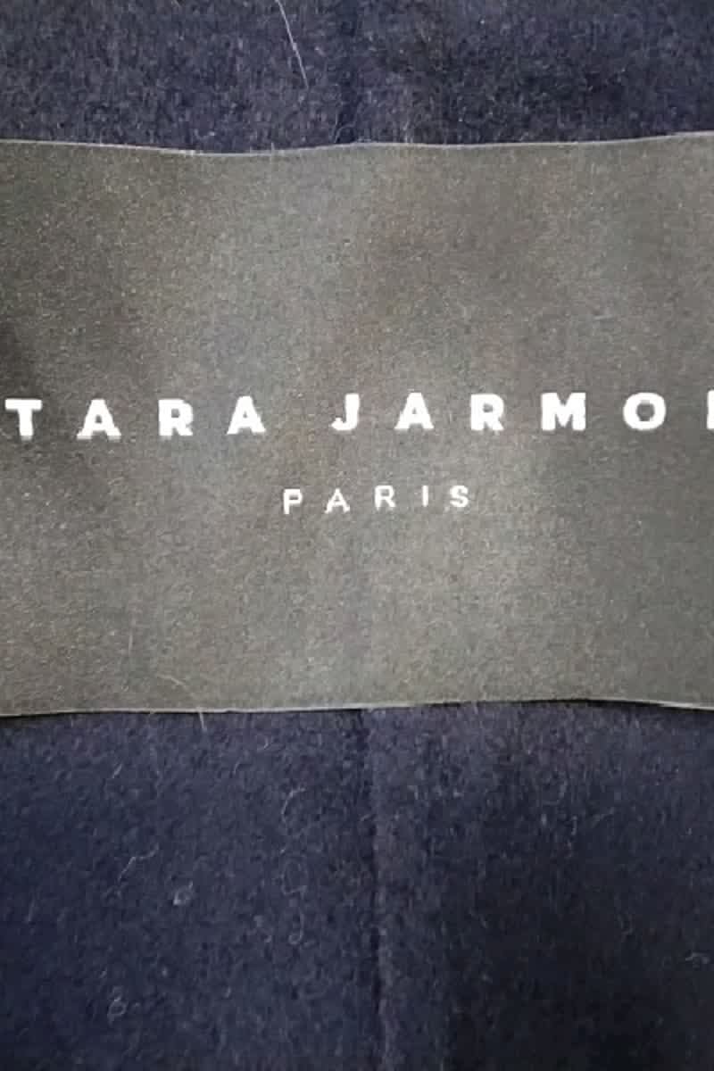 Veste Tara Jarmon Marine en Laine
