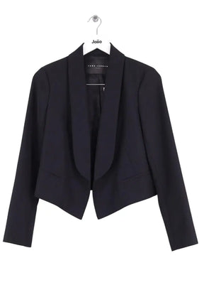 Veste Tara Jarmon Noir en Synthétique, taille M - Seconde Main