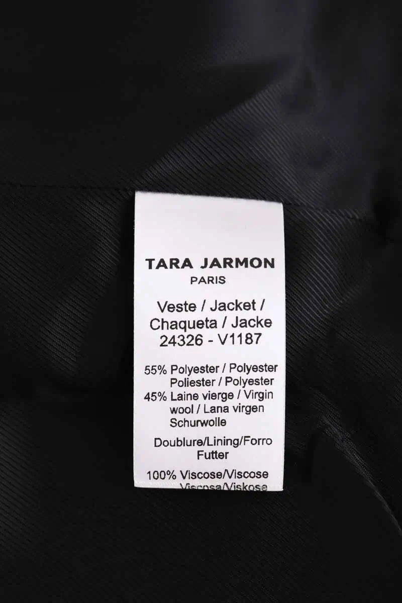 Veste Tara Jarmon Noir en Synthétique