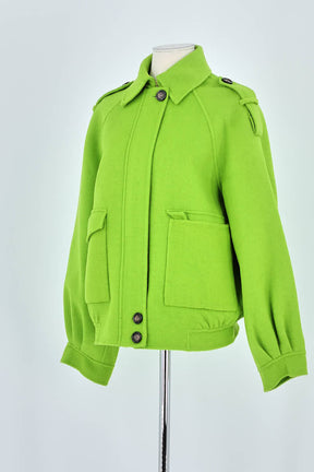 Veste Tara Jarmon Vert en Laine