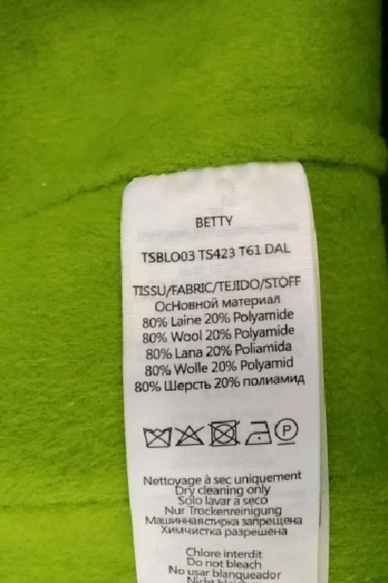 Veste Tara Jarmon Vert en Laine