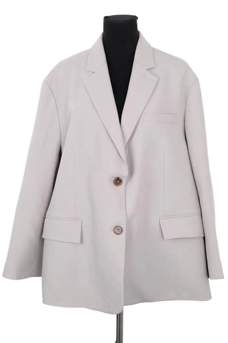 Veste The Frankie Shop Gris en Synthétique, taille XS - Seconde Main