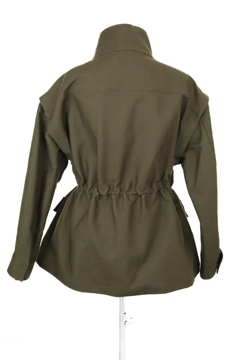 Veste The Frankie Shop Kaki en Coton
