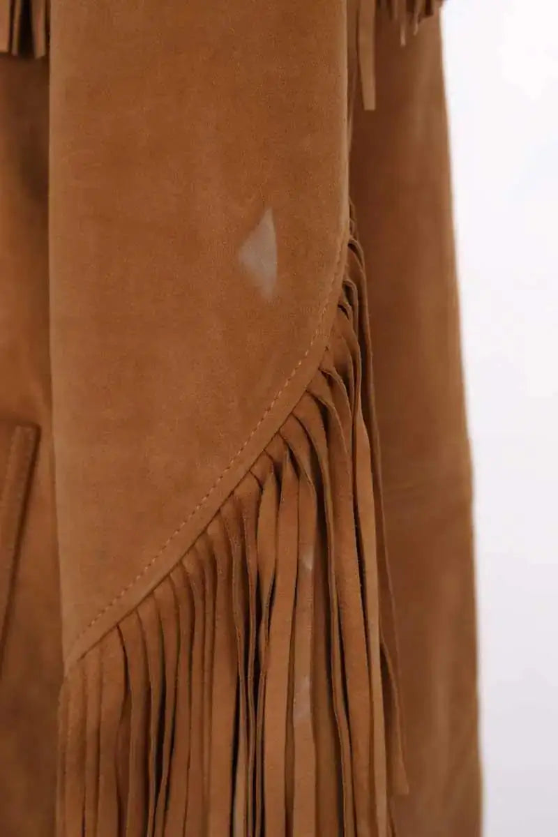 Veste The Kooples Camel en Cuir