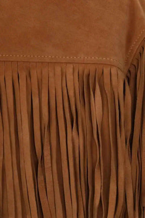 Veste The Kooples Camel en Cuir