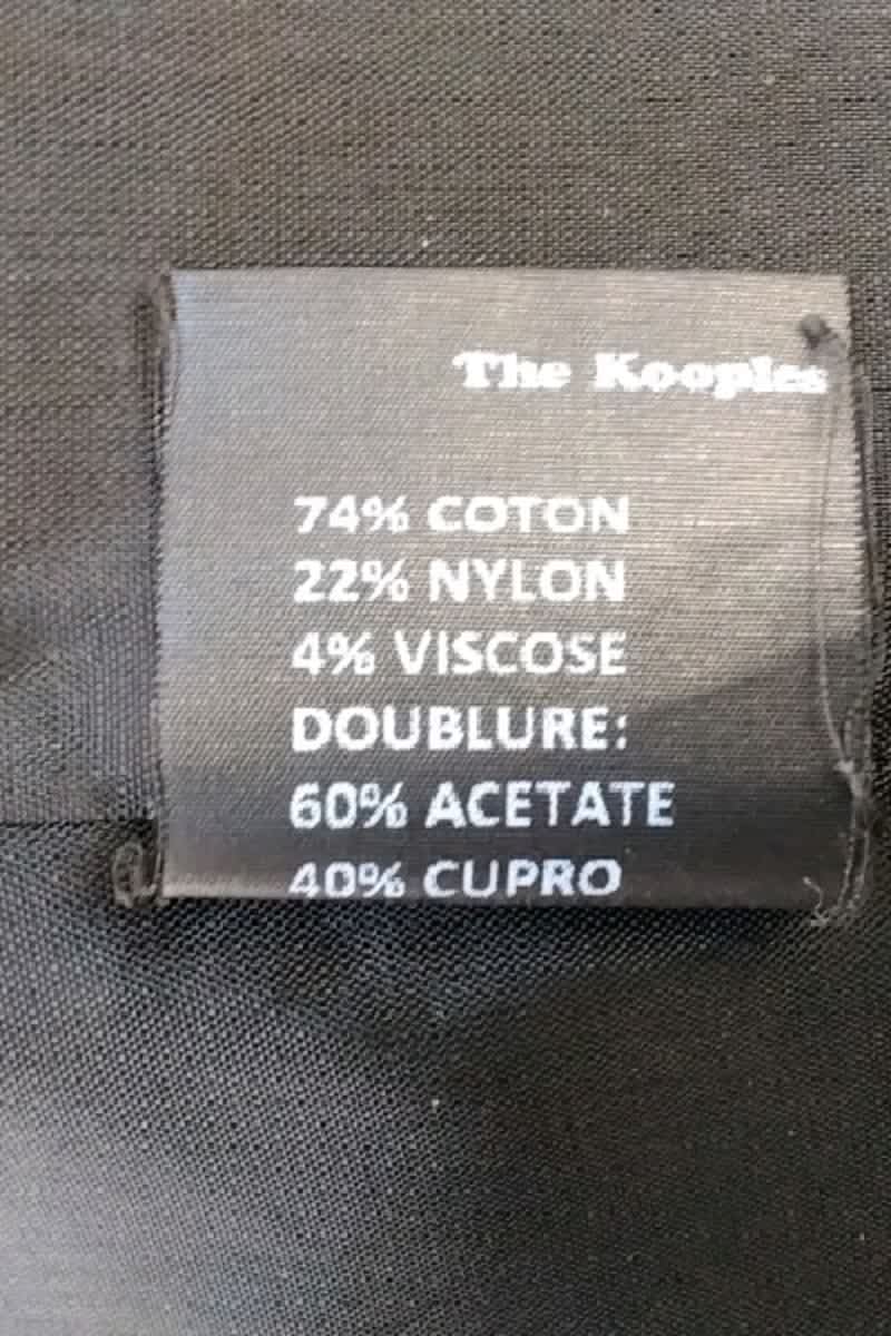 Veste The Kooples Noir en Coton