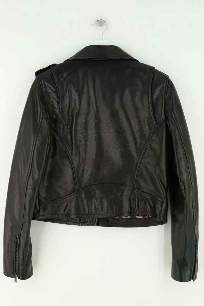 Veste The Kooples Noir en Cuir