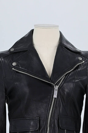 Veste The Kooples Noir en Cuir