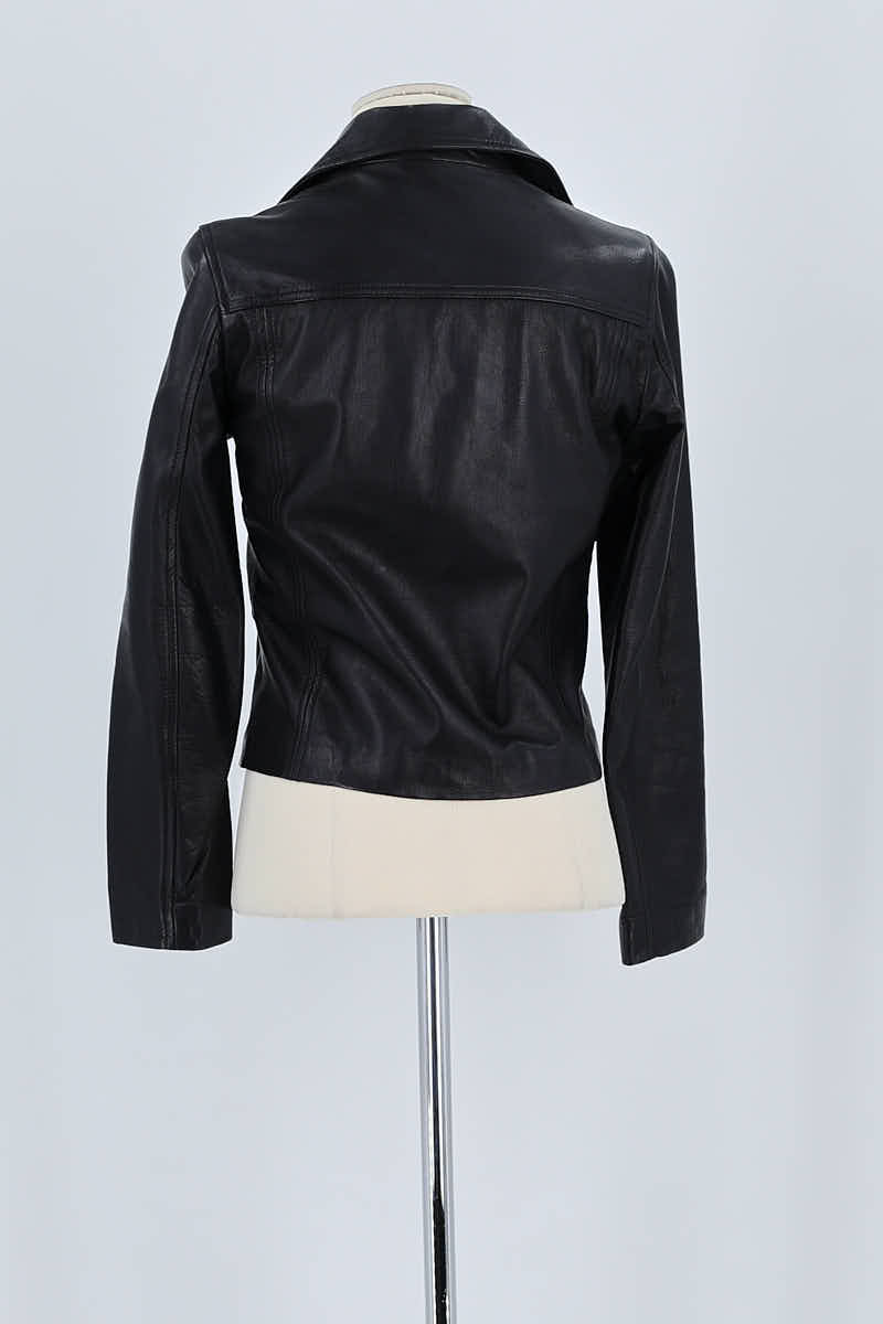 Veste The Kooples Noir en Cuir
