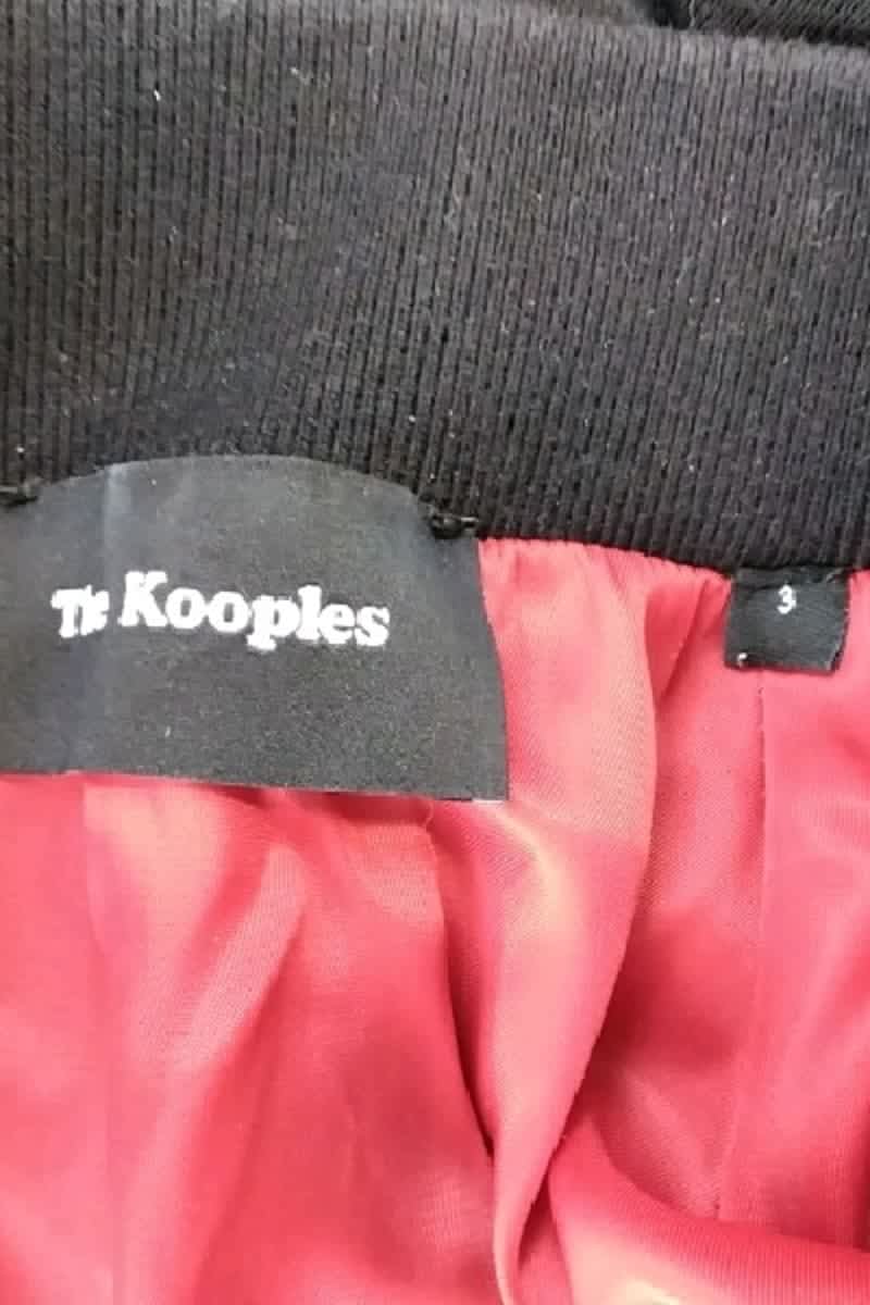 Veste The Kooples Noir en Polyester