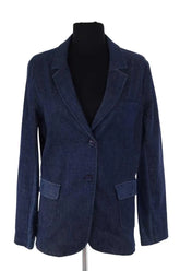 Veste Tommy Hilfiger Bleu en Coton, taille XL - Seconde Main