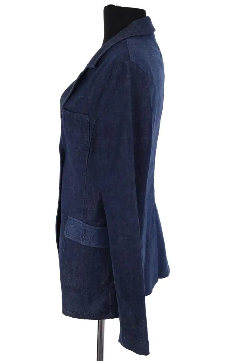 Veste Tommy Hilfiger Bleu en Coton