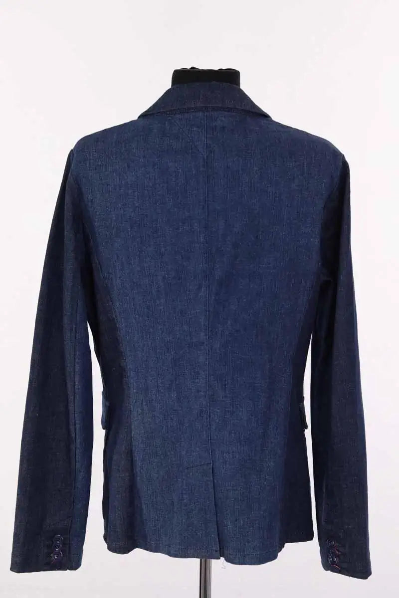 Veste Tommy Hilfiger Bleu en Coton