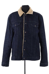 Veste Tommy Hilfiger Marine en Coton, taille L - Seconde Main