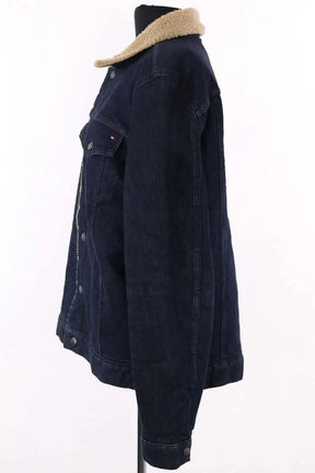 Veste Tommy Hilfiger Marine en Coton