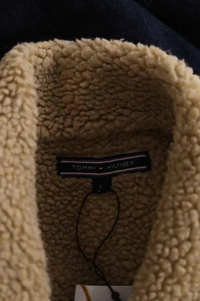 Veste Tommy Hilfiger Marine en Coton