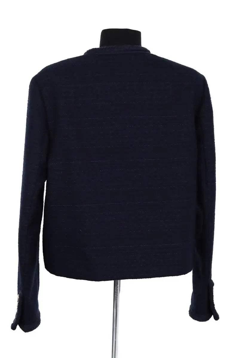 Veste Tommy Hilfiger Marine en Synthétique