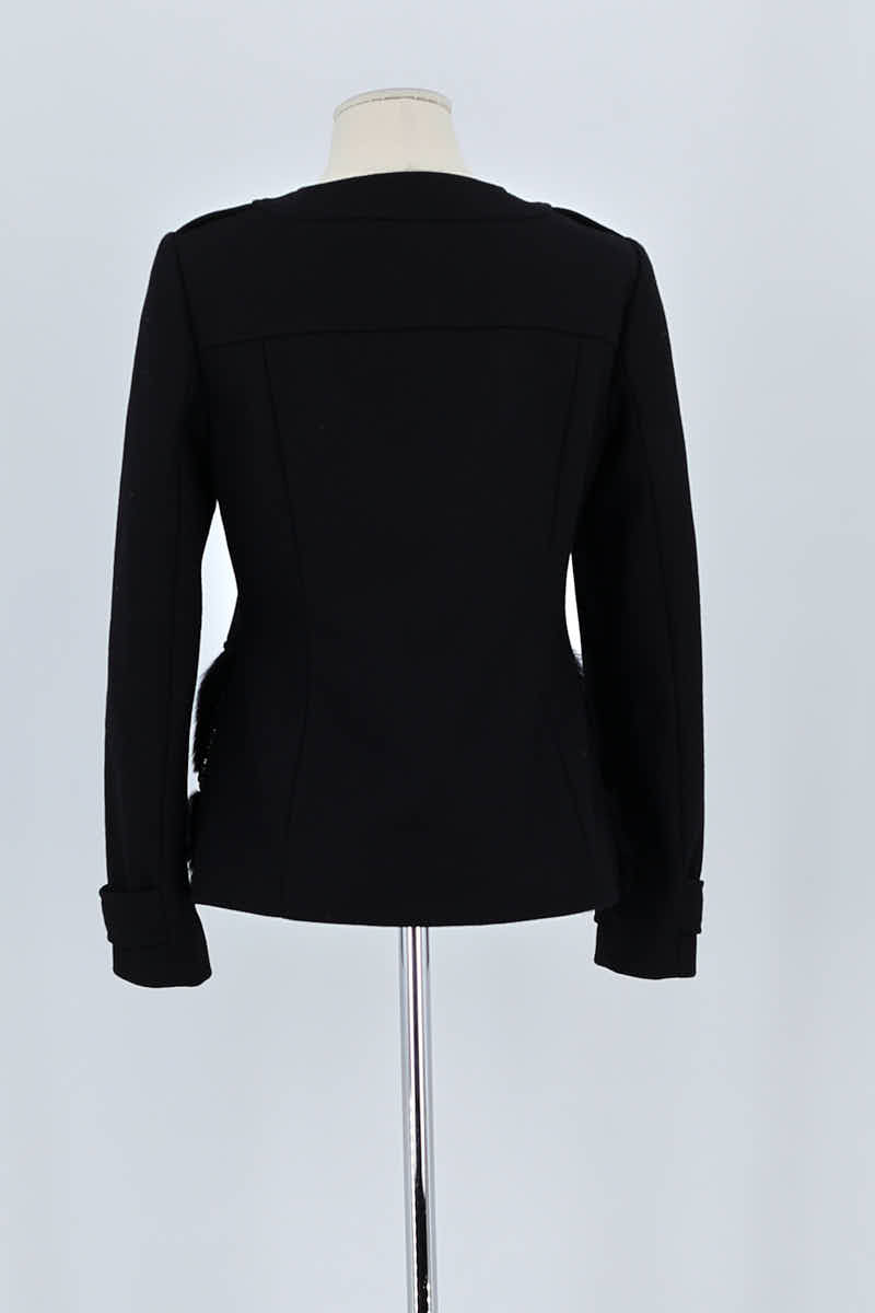 Veste Tory Burch Noir en Laine