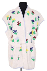 Veste V de Vinster Blanc en Coton, taille M - Seconde Main