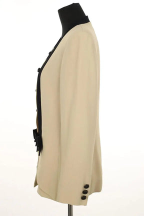 Veste Valentino Beige en Synthétique