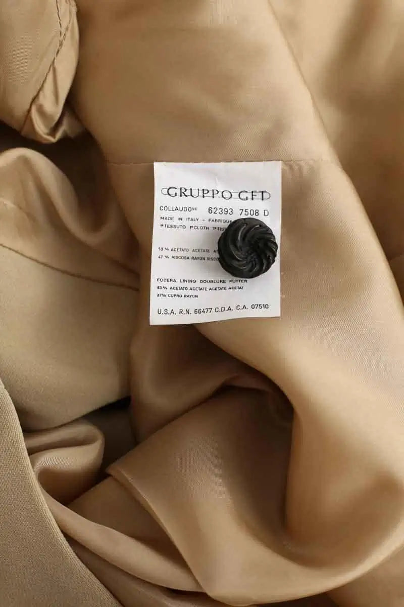 Veste Valentino Beige en Synthétique